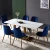Import Nordic Light Luxury Rectangular Rock Board Dining Table from China