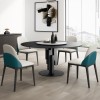 Nordic rock board round dining table and chair combination simple home Italian modern dining table minimalist furniture