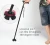 Import Nordic Walking Stick with Pivoting Quad Base, Folding Cane with Adjustable Led Light and Cushion Handle from China