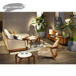 northern style classical simple living room furniture scandinavian sofa set