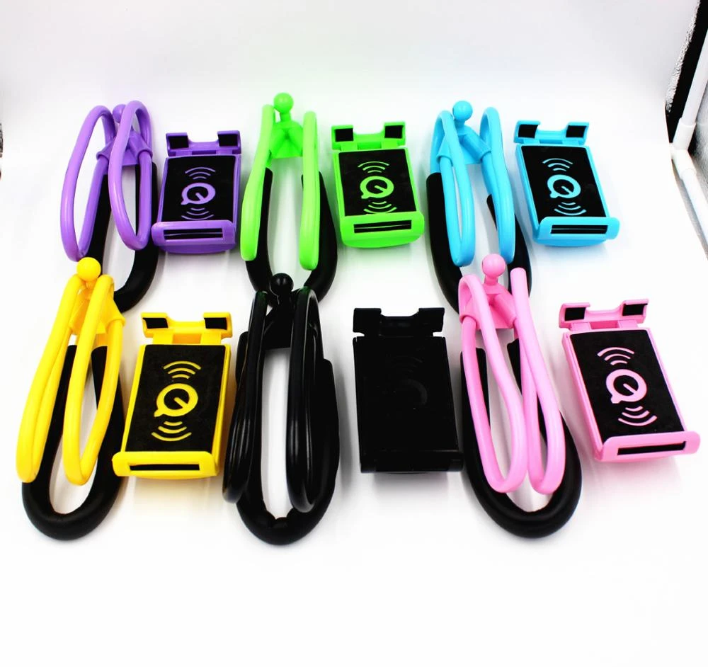 Novelty Colorful Lazy Neck Mobile Phone Holder