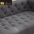 Import NS12 Handcrafted luxury Italian design top quality velvet fabric stylish living room furniture sofa set from China