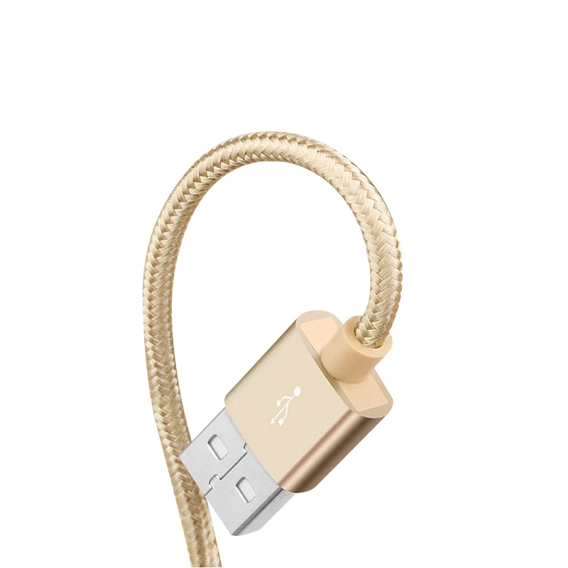 Nylon Braided Type C Charger Data Cable Usb Cable Fast Charging
