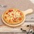 Import Oak Wood Round pizza plate with handle from China