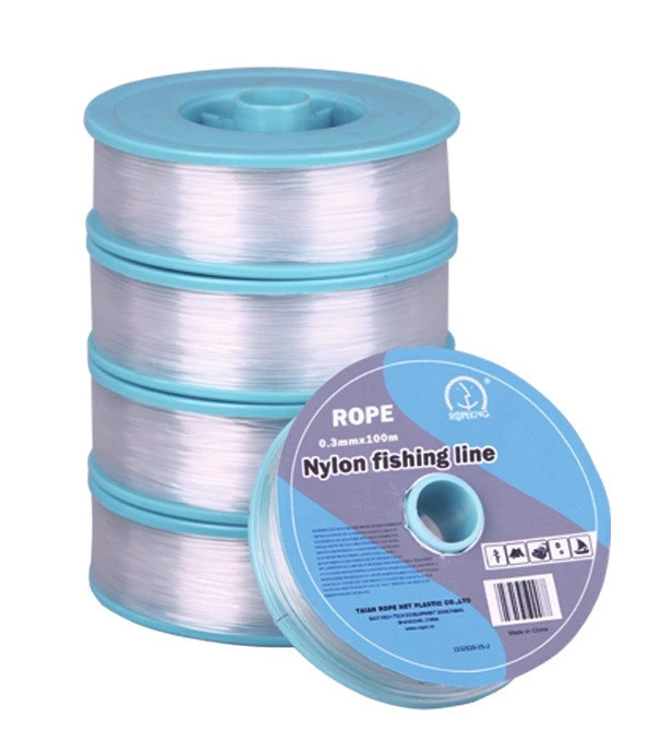 OEM 100% Polypropylene String Wear Resistant Monofilament Fishing Line