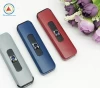 OEM AL20 windproof usb a lighter double side rechargeable wholesale coil electronic lighter custom cigarette colorful lighter