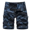 OEM Custom Camo Sweat Cargo Shorts Waterproof Ripstop Hiking Shorts Trousers Jogger Shorts Men