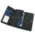 Import OEM Customized PU Leather Credit Card Holder Clutch Wallets Sublimation 3 Folded Woman Wallet from China