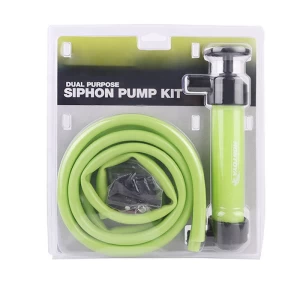 OEM Green color portable hand operated  Plastic Manual Siphon Oil Pump Siphon  Transfer Hand pump