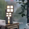 OEM ODM Unique Cement Desk Lighting Reading Lamps Concrete Light Modern LED Bedside Table Lamp Promotional Christmas Gifts Items