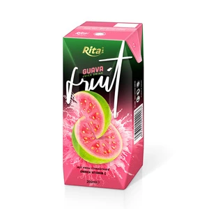 OEM Private Label Fruit Juice 200ml Guava Juice Drink