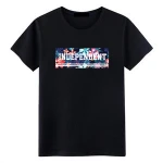 OEM Vinyl print Crew Neck Custom T Shirt Men