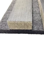 Office Studio Akupanel Wooden Slatted Sound Absorbing Proofing Boards Ceiling Pet Wood Slat Wall Soundproof Acoustic Panels