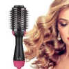 One Step Interchangeable Electric Hair Roller Rotating 1000W Hot Air Brush Styler Best Straightening Brush With global Voltage