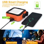 Outdoor Camping Emergency Car Repairing Rechargeable Portable Waterproof LED Work Light