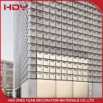 Outdoor Easy Installation Decoration Curtain Wall Special Design For Building