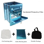 Outdoor Folding Wood Stove Portable Camping Hiking Backpacking Stainless Steel Burning Stove Camping Stove