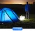 Import Outdoor Indoor Waterproof IP65 USB Rechargeable All In One Solar Lamp 120W Emergency Hook Solar Bulb from China
