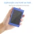 Import Outdoor portable with LED lights solar power bank light 10000mah solar chargers small power banks OEM from China