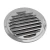 Import Outdoor Stainless Steel Round Air Vent External Wall Flat Shape Air Vent Grille Cover Ventilation Duct Exhaust Cowl from China
