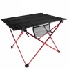 Oxford Cloth Table Top with Aluminum Frame Folding Camping Picnic Table