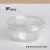 Import packaging disposable compostable PLA plastic food container from China