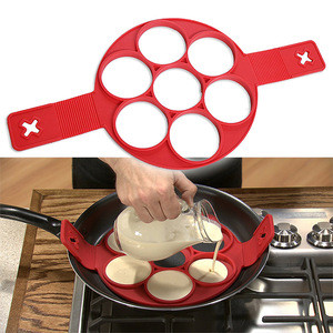 Pancake Cheese Silicone Egg Cooker Kitchen Baking Accessories Nonstick Cooking Tool Egg Ring Maker Egg Silicone Molds
