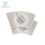 Paper cup of raw material pe coated paper cup fan