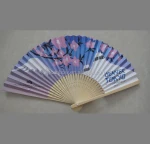 paper folding fan, paper craft hand fan