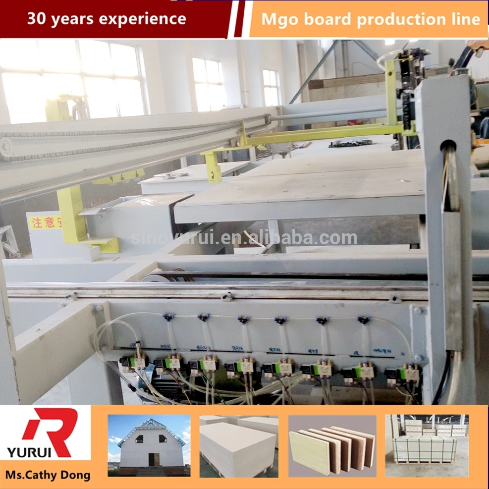 particle board making machine international standard glass magnesium board production line
