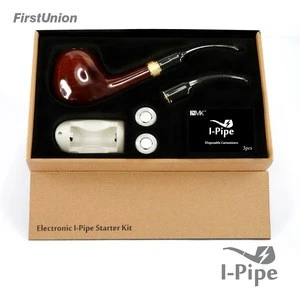 Patented inventions e cig pipe 1300 puffs push button smoking pipe wood