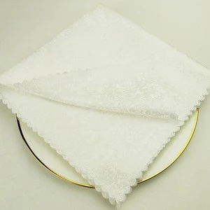patterned table napkins made in polyester