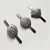 Import 300pcs pack Metal Craft Scrapbooking Zinc Alloy Decorative Brad Pins from China