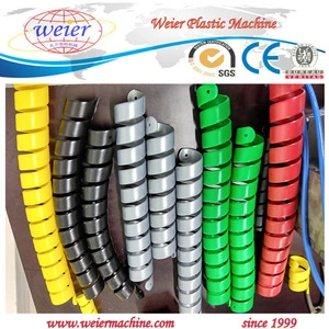 PE HDPE Plastic Spiral Wrapping Band Extruder making Machine