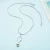 Import Pendant Necklace 2020 New Fashion Jewellery Necklace Glass Pearl Pendant Necklace from China