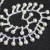 Import Perl Tassel Flower Rhinestone cup Chain Sew on Rhinestone Trim Gems For Wedding Dress Clothes Collar Shoulder Decoration from China