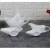 Import Personalized ceramic white porcelain wholesale gravy boat sauce boat from China