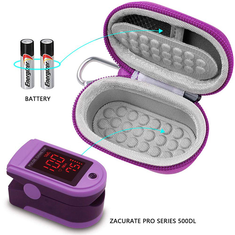 Personal O2 Monitors Storage Buy Personalized Hard Shell Storage Pulse Oximeter Blood Oxygen ...
