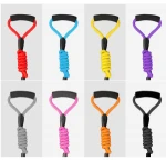 pet accessories dog leash handle Nylon running dog leash parachute cord Pet Leash