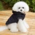 Import Pet clothes autumn and winter dog cotton vest dog clothes processing moustache two-legged cotton coat from China