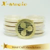 Physical XRP Collectable Gold Plated Commemorative Ripple Coin for Deluxe Collection Souvenir