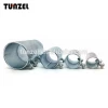 Pipe fitting galvanized steel 4 inch set screw emt coupling for conduit