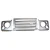 Import Plastic Front Car Chrome Grille Guard For LandRover Defender from China