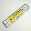 plastic medical orthopedics bone goniometer protractor with pain scale ruler