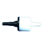 Plastic with one way valve for recycling auto part