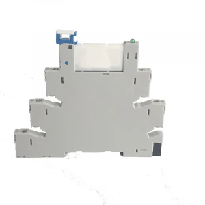PLC I/O port Electromagnetic Contact Slim Interface Relay Module 6A 1 NO+1 NC 24VDC/AC