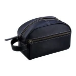 Polyester Water-Resistant Custom Cosmetic Large Travel Shaving Dopp Kit Organizer