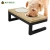Import Popular Elevated Dog and Cat Double Bowl Raised Stand  Bamboo Pets Feeder from China