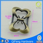 Popular Style High Quality Shoe Buckle for Women shoes decorative metal part Q-1906