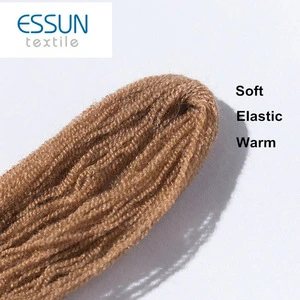 popular sweater yarn M48/2 50%viscose /22%nylon /28%pbt blended strech lycra knitting yarn